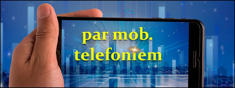 par mob. telefoniem